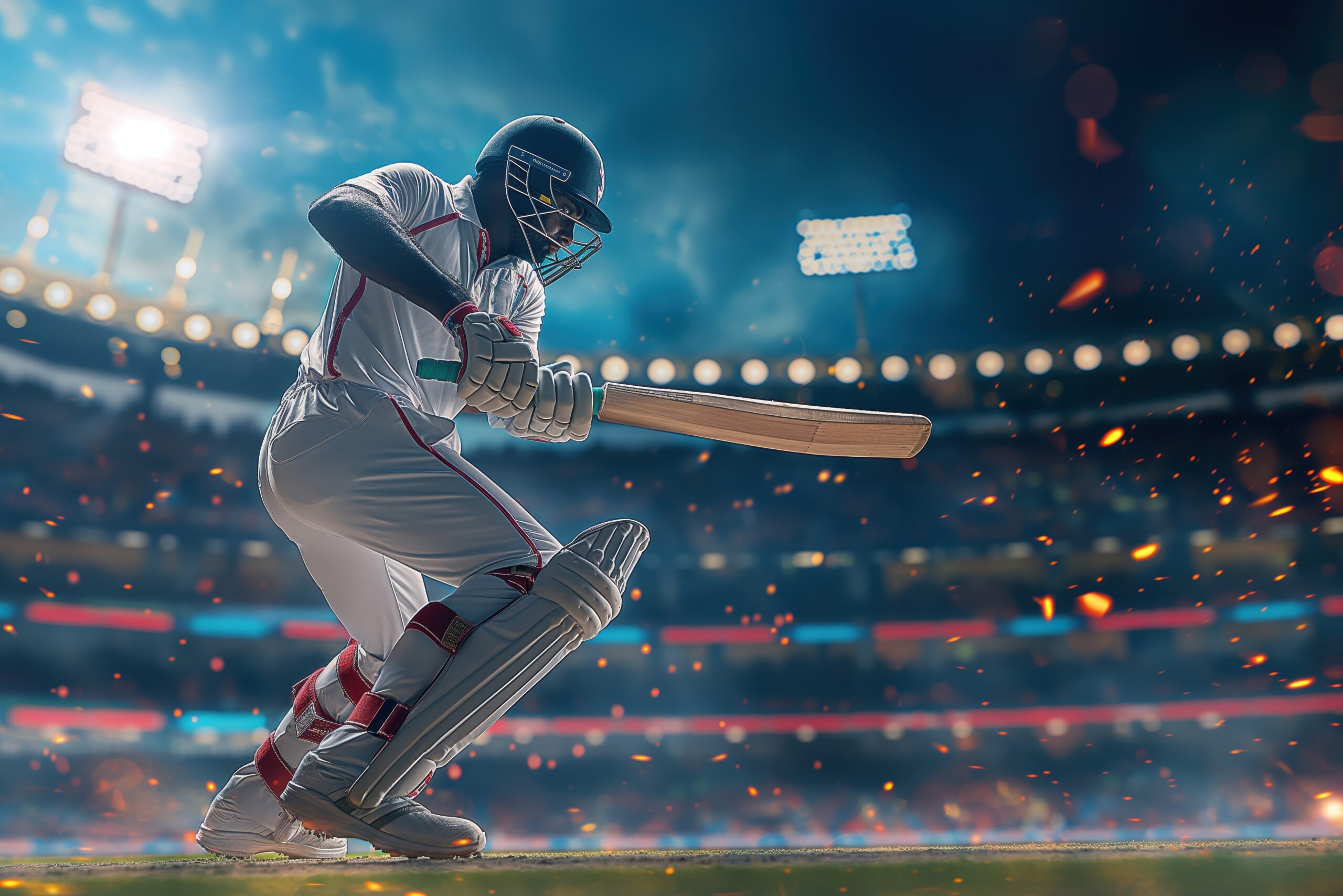 cricket match with player scaled